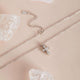 Sterling Silver Cross Pendant Necklace, Double-Sided Sparkle