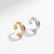 Sterling Silver Twisted Helix Ear Cuff, Single Non Pierced Cuff